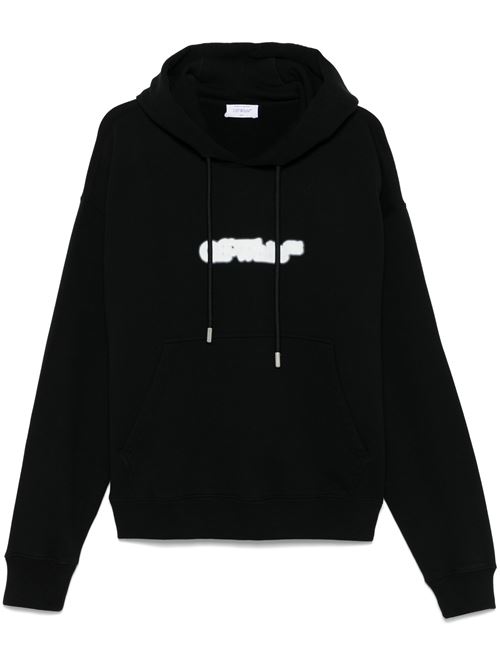 Black sweatshirt OFF WHITE | OMBB085S25FLE00I1001